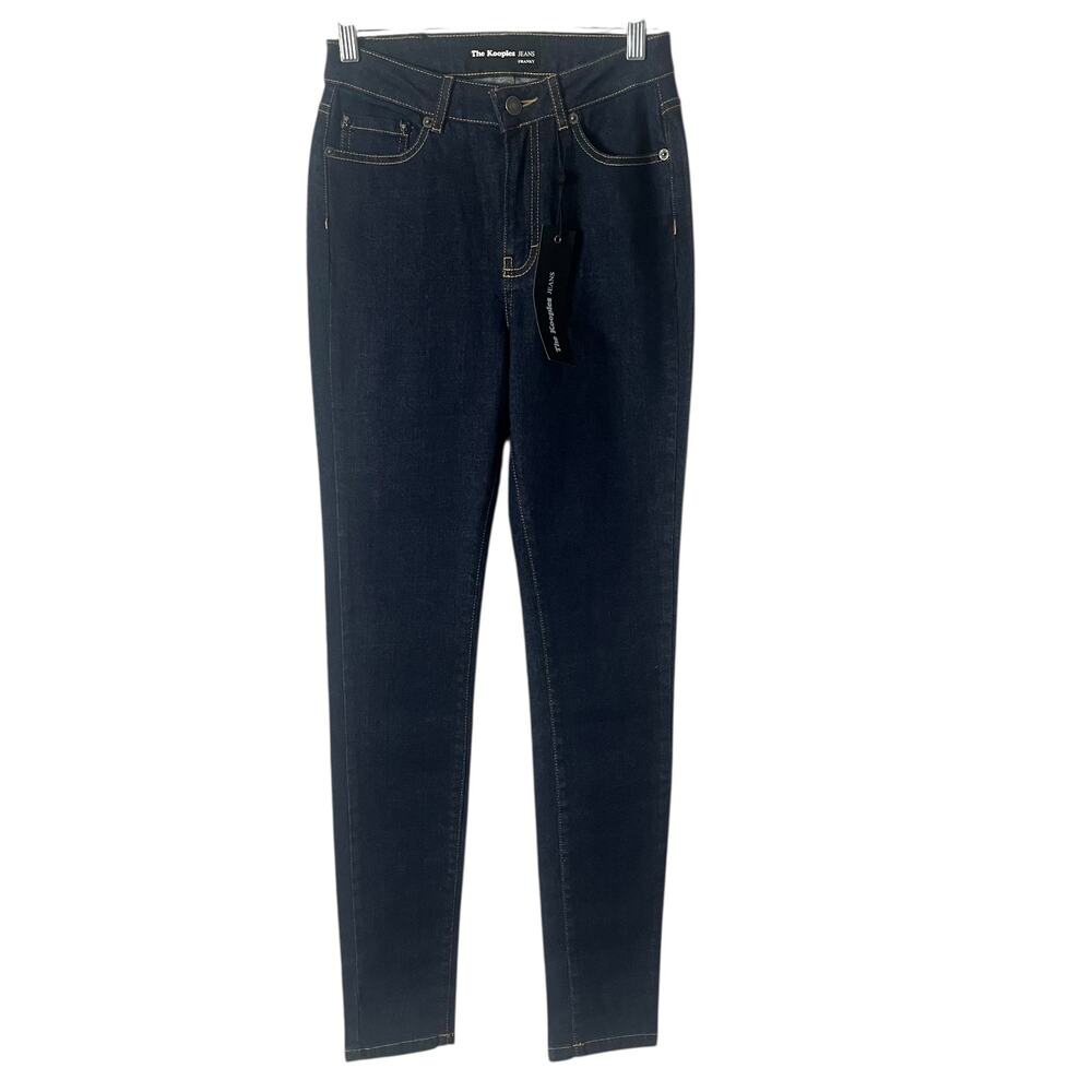 The Kooples Franky Skinny Jeans Womens 24 Dark Wash Stretch Cotton Denim